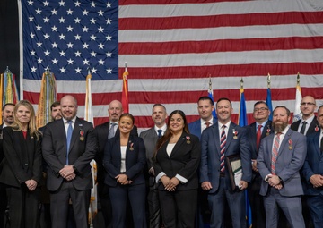 Members of law enforcement awarded as D.C. National Guard hosts a Law Enforcement Recognition Ceremony