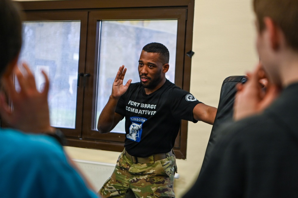 Spangdahlem Youth Learn Healthy Boundaries and Self-Defense