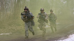 3rd Battalion, 8th Cavalry Regiment, clear rooms in close quarters combat