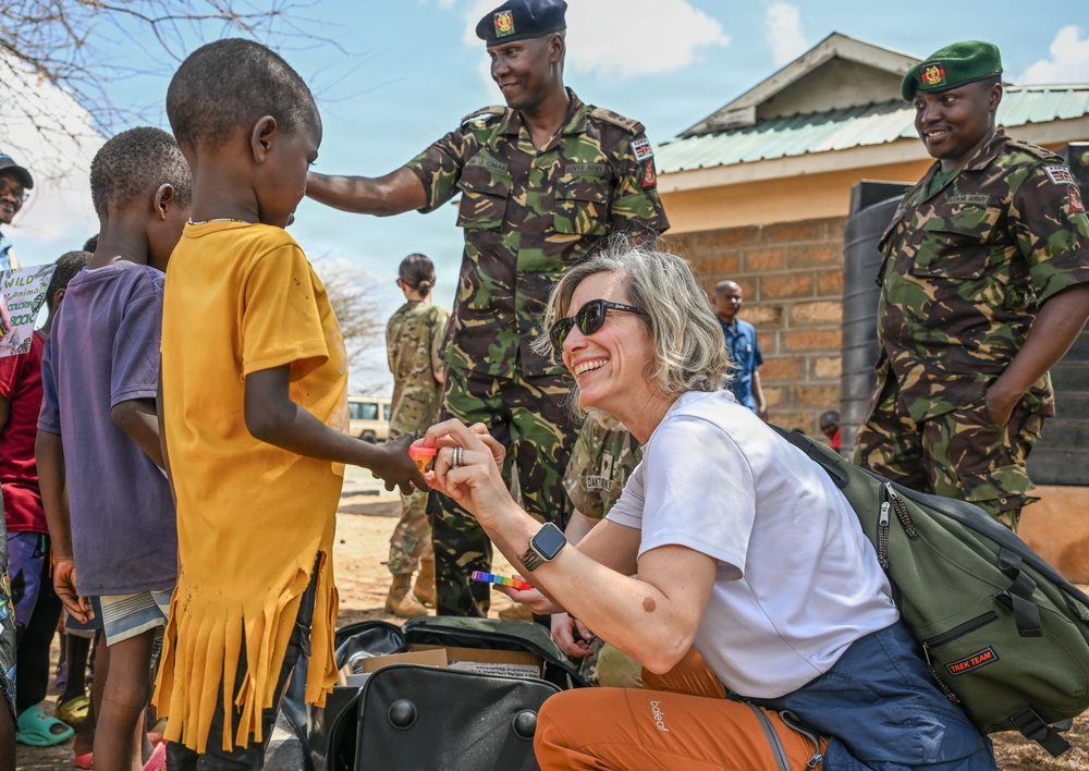 US Embassy leader observes multinational medical mission in Northern Kenya