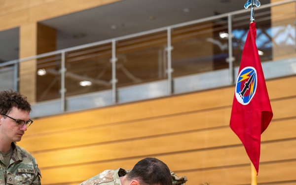 Leaders from MDCE Welcome New Soldiers