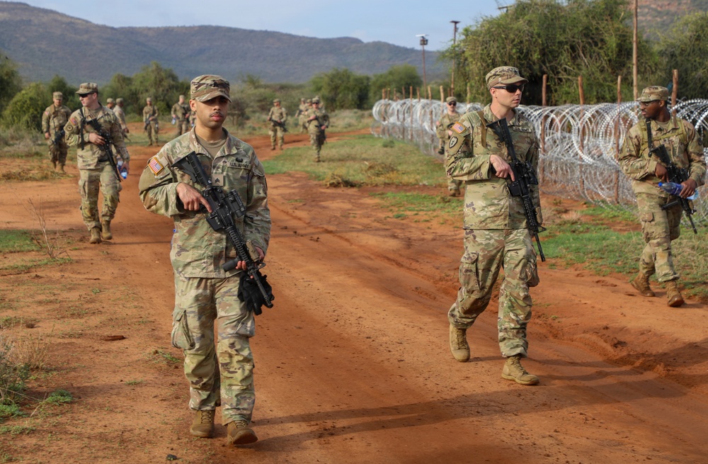 Massachusetts Army National Guard Soldiers begin range operations at Justified Accord 2026