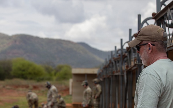 Massachusetts Army National Guard Soldiers begin range operations at Justified Accord 2026