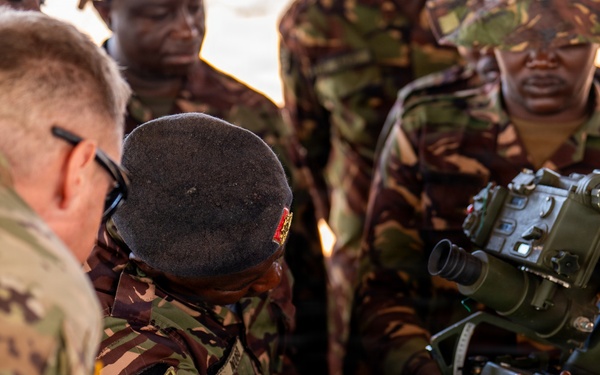 US, KDF conduct FCAT on 105mm Howitzers during Justified Accord 2026