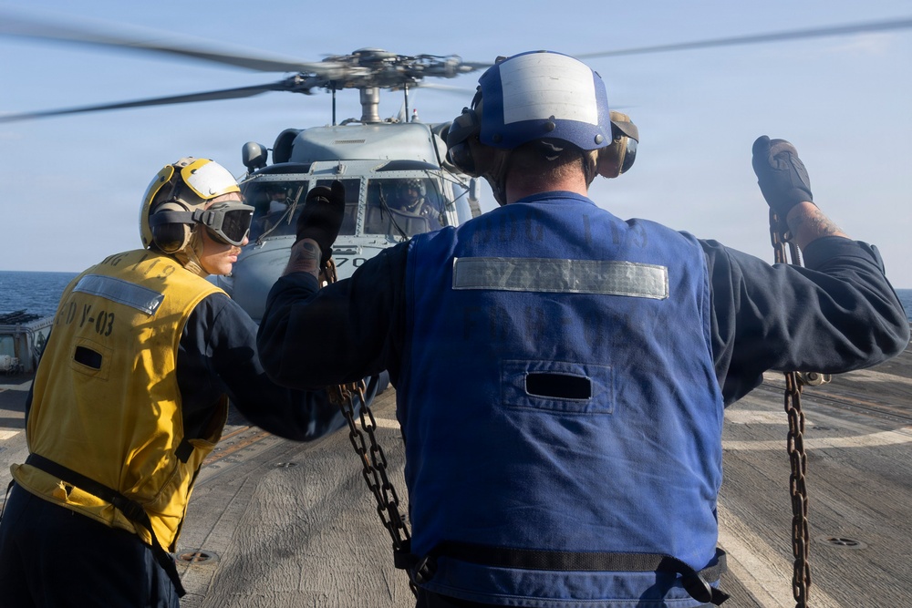 USS Delbert D. Black (DDG 119) Supports Operation Epic Fury