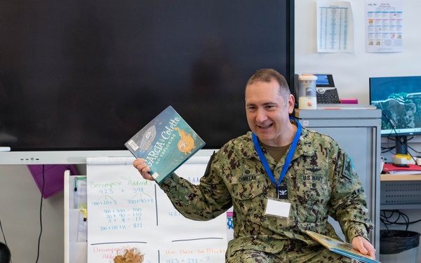 NAVSTA Rota Sailors Read to Rota Elementary School Students
