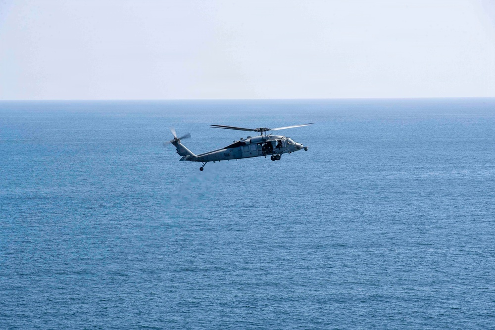 USS Abraham Lincoln (CVN 72) Conducts Flight Operations