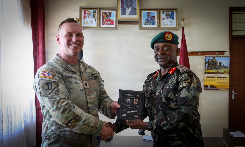 Kenya Defence Forces, Massachusetts National Guard celebrate decade of partnership at Justified Accord 2026
