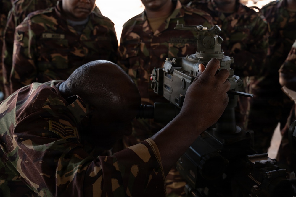 US, KDF conduct FCAT on 105mm Howitzers during Justified Accord 2026