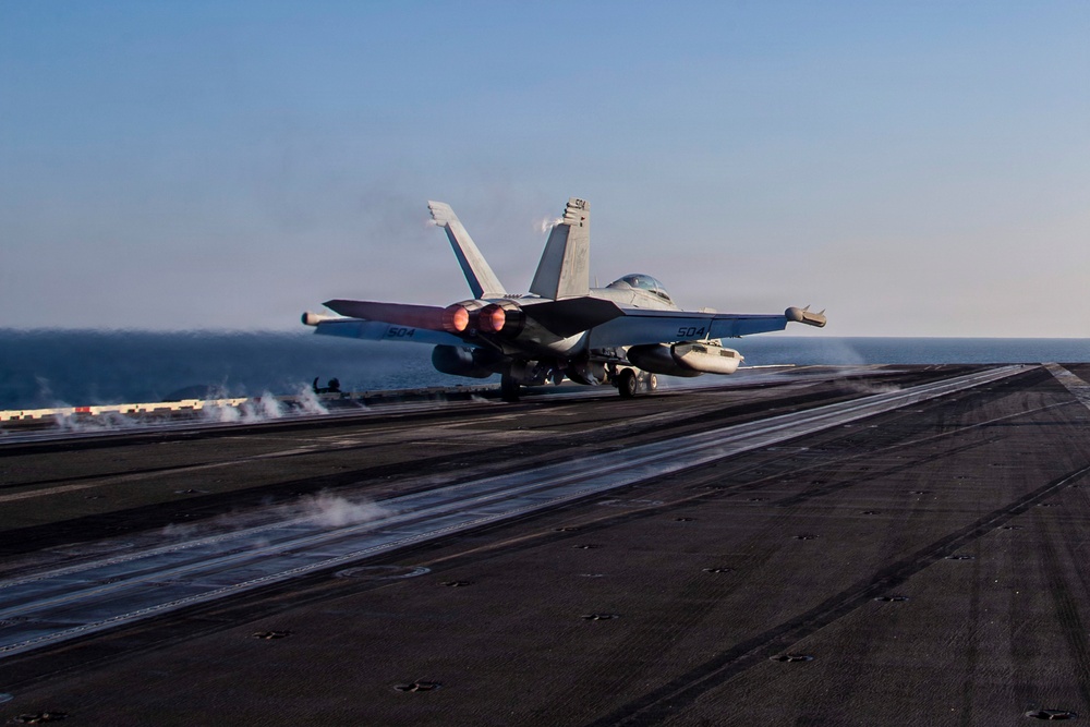 USS Abraham Lincoln (CVN 72) Conducts Flight Operations
