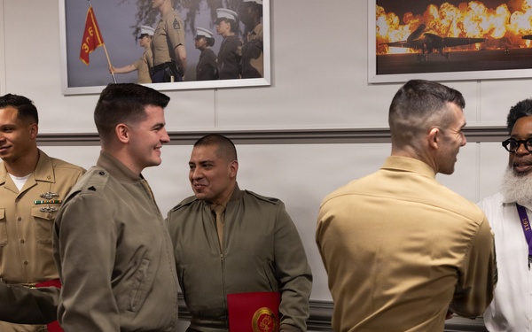 Award presentation for Security Coordinator of the Year