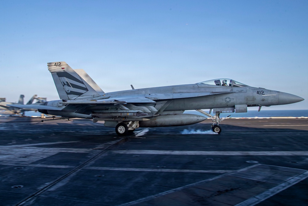 USS Abraham Lincoln (CVN 72) Conducts Flight Operations