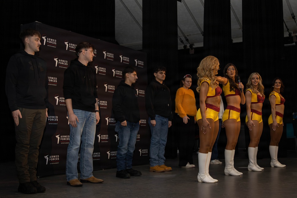 CORE26 | Washington Commanders’ Cheerleaders Perform for Troops in Norway