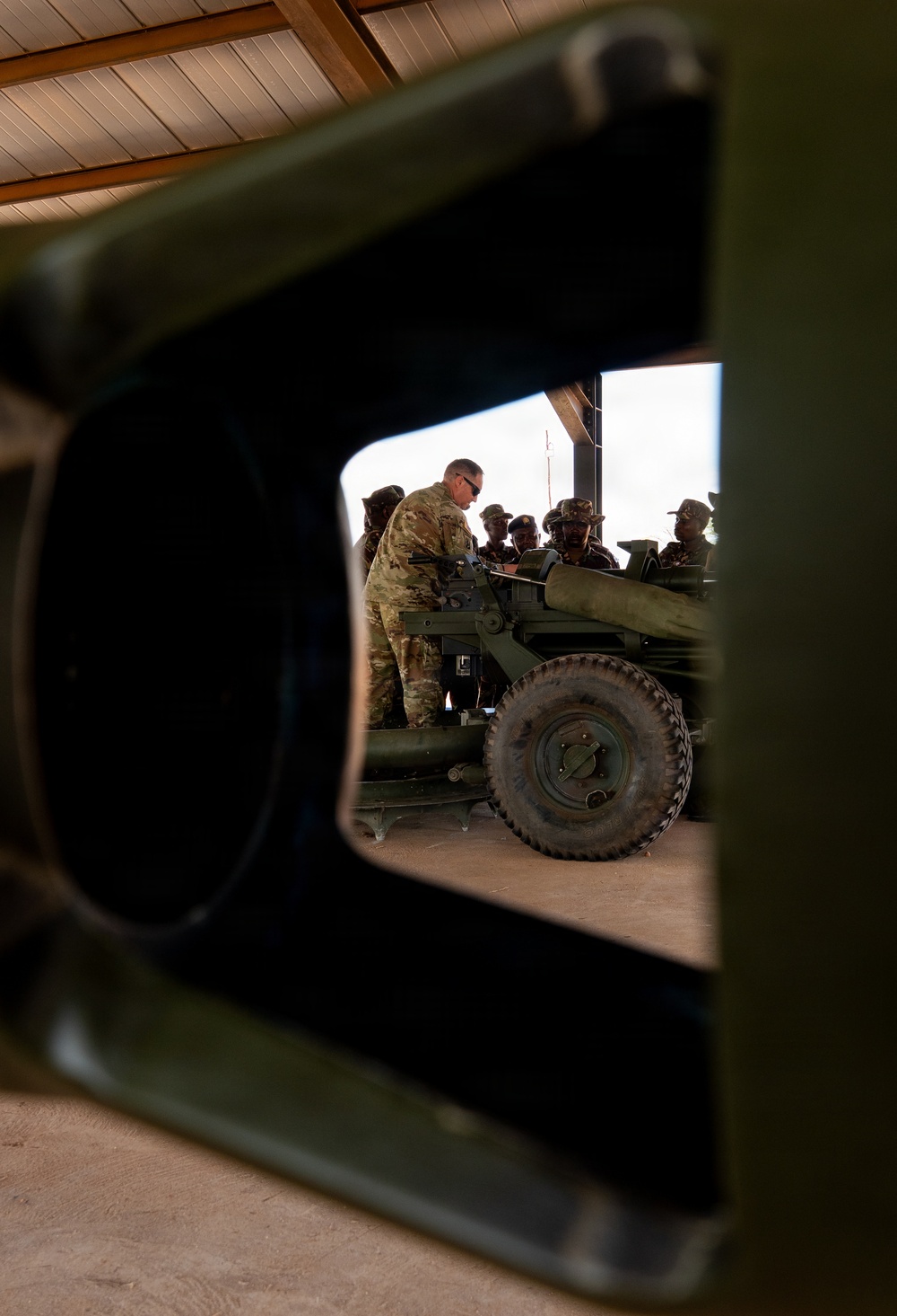 US, KDF conduct FCAT on 105mm Howitzers during Justified Accord 2026