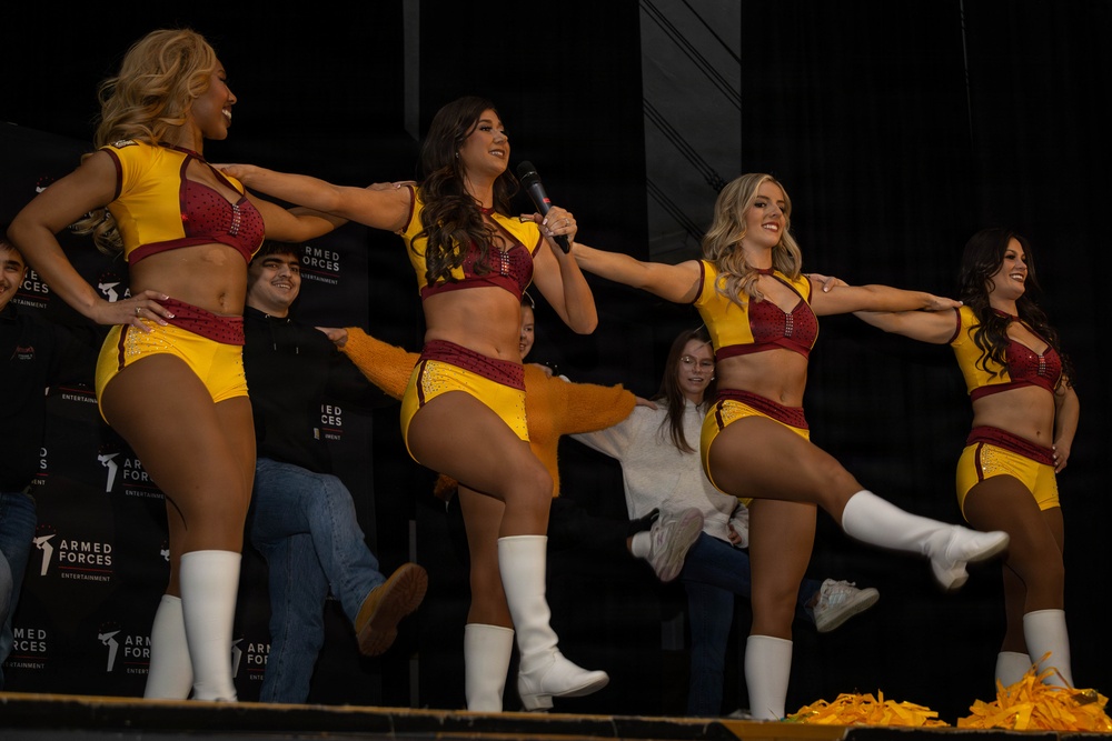 CORE26 | Washington Commanders’ Cheerleaders Perform for Troops in Norway