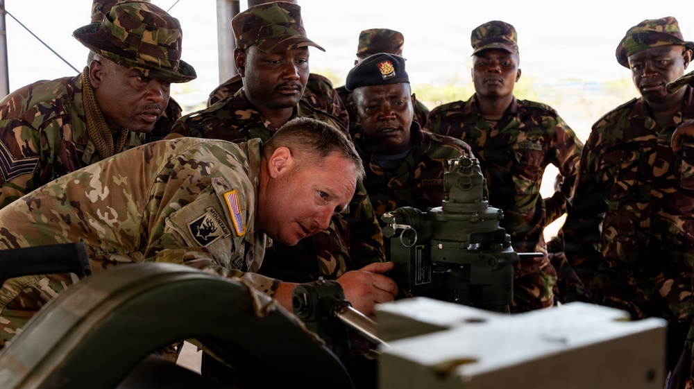 US, KDF conduct FCAT on 105mm Howitzers during Justified Accord 2026