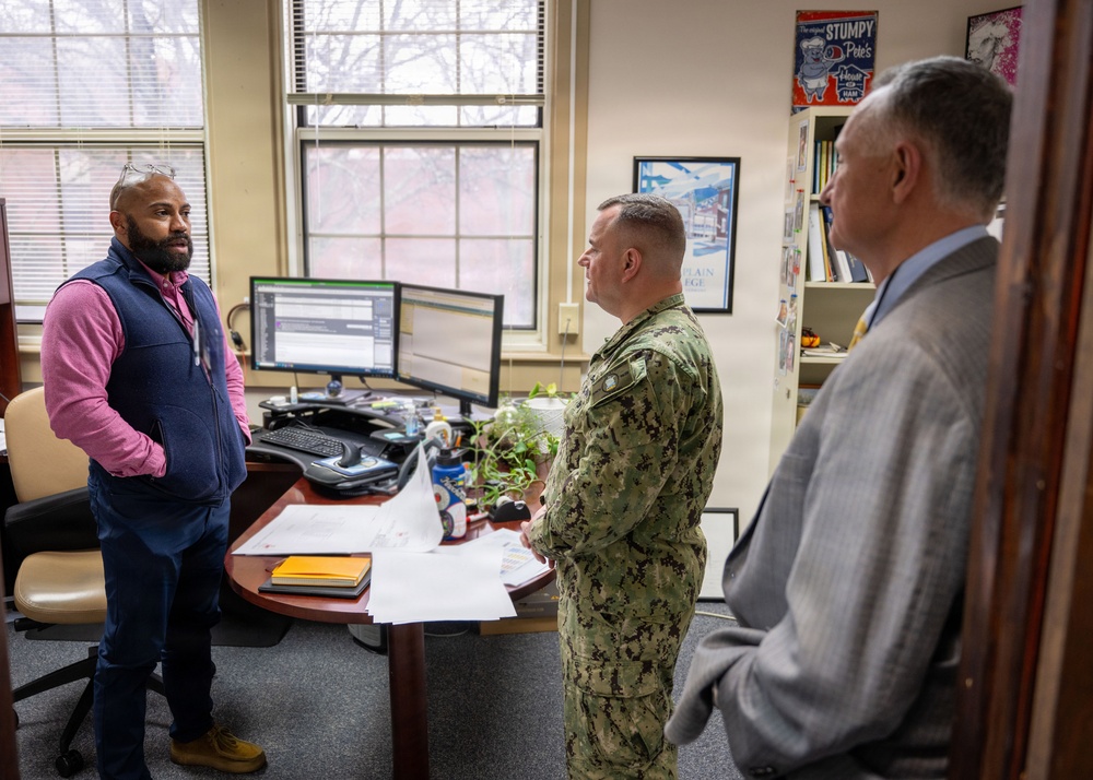 March 3, 2026 -- Commander, Military Sealift Command visits MSC Engineering Teams