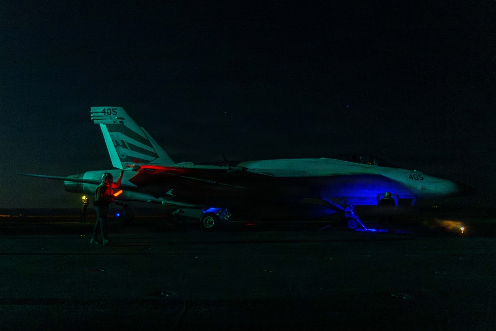 USS Abraham Lincoln (CVN 72) Conducts Flight Operations