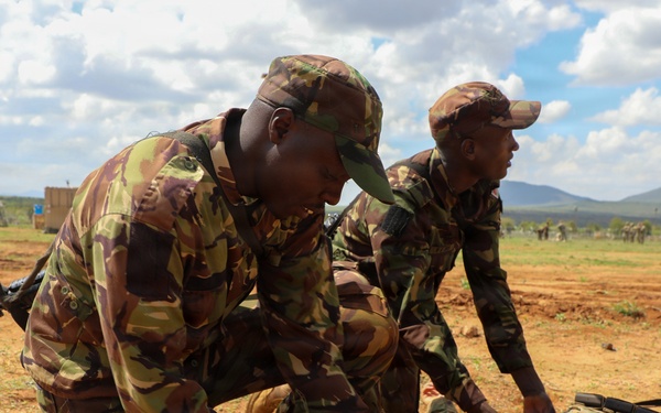 US, Kenya infantrymen conduct joint infantry training during Justified Accord 2026