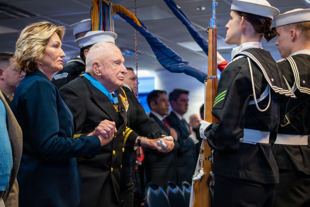 Retired U.S. Navy Captain E. Royce Williams' Hall of Heroes Induction Ceremony