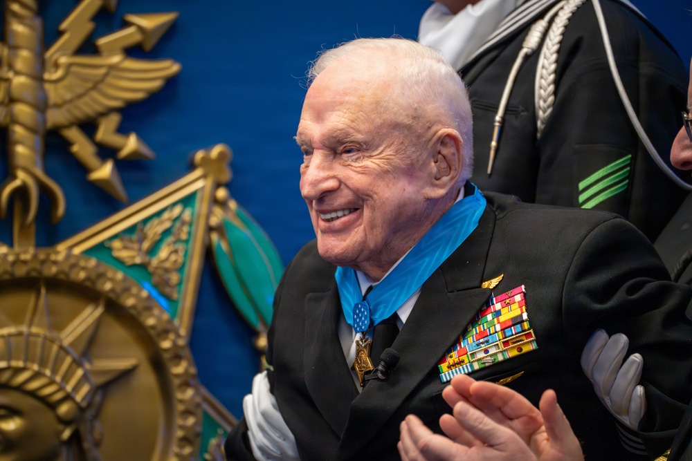 Retired U.S. Navy Captain E. Royce Williams' Hall of Heroes Induction Ceremony