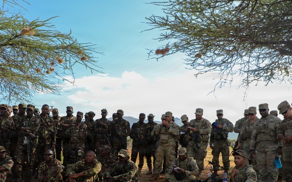 US, Kenya infantrymen conduct joint infantry training during Justified Accord 2026