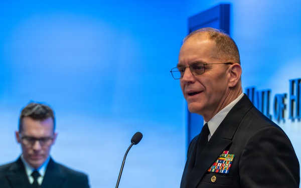 Retired U.S. Navy Captain E. Royce Williams' Hall of Heroes Induction Ceremony