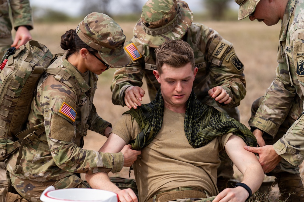 US, Kenya forces conduct combined CASEVAC training