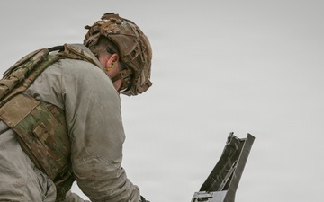 173rd Airborne Brigade Soldiers execute mounted weapons training in Romania