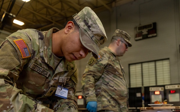 U.S. Army Reserve Cold Table Display