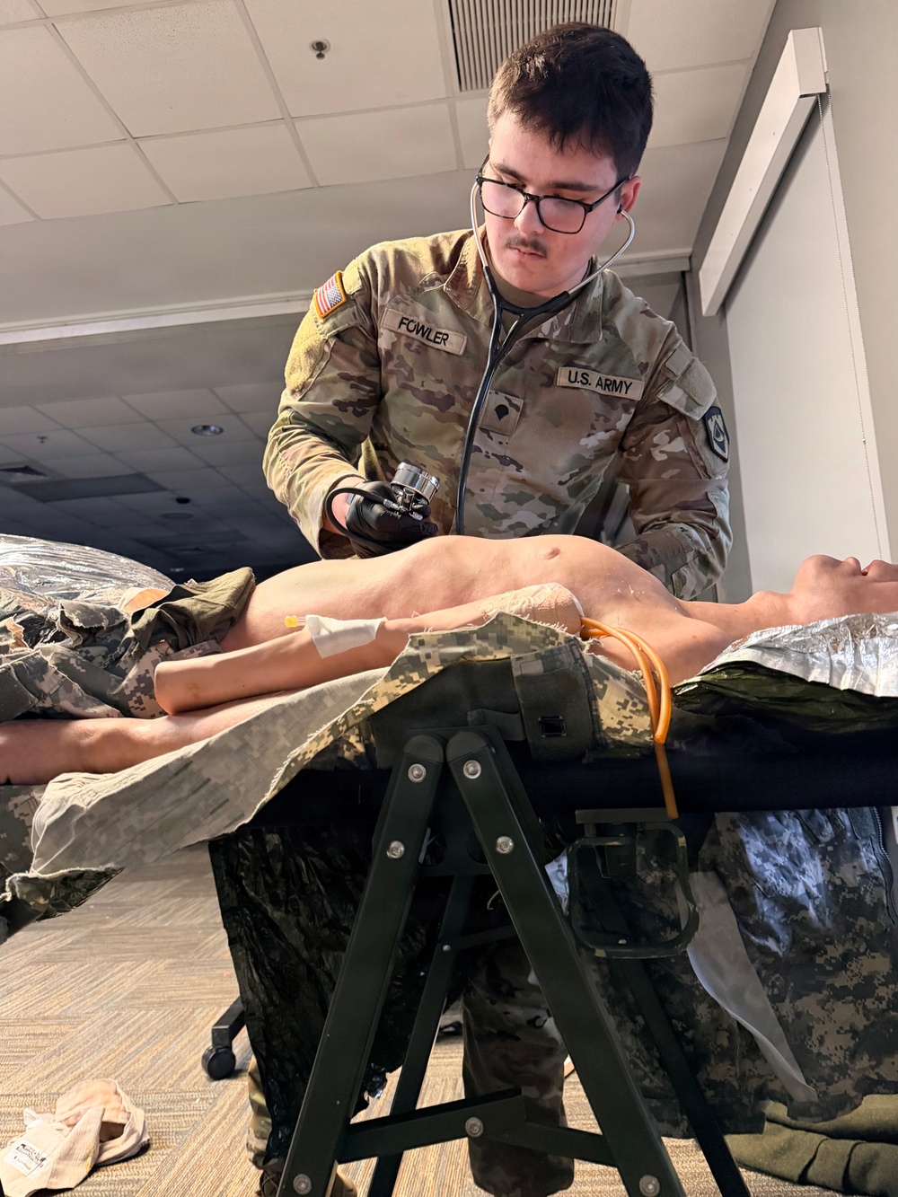 West Virginia Army National Guard Medics Complete Intensive 68W Recertification Training at Camp Dawson