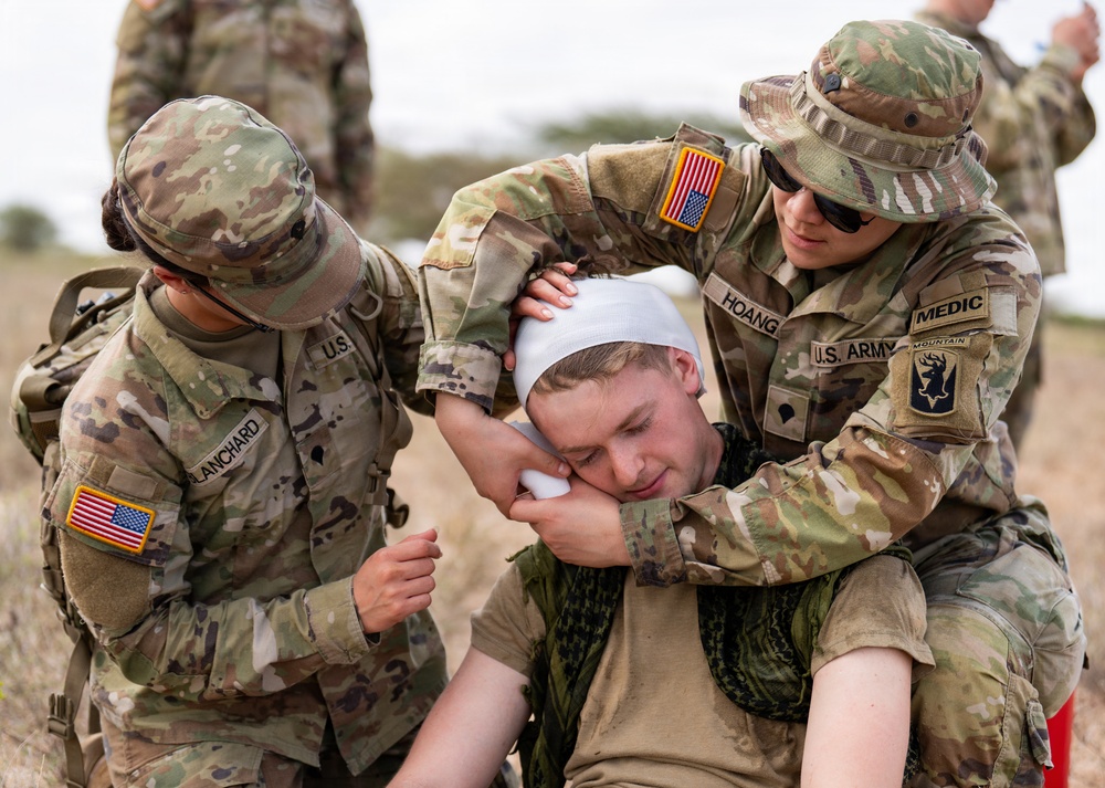 US, Kenya forces conduct combined CASEVAC training