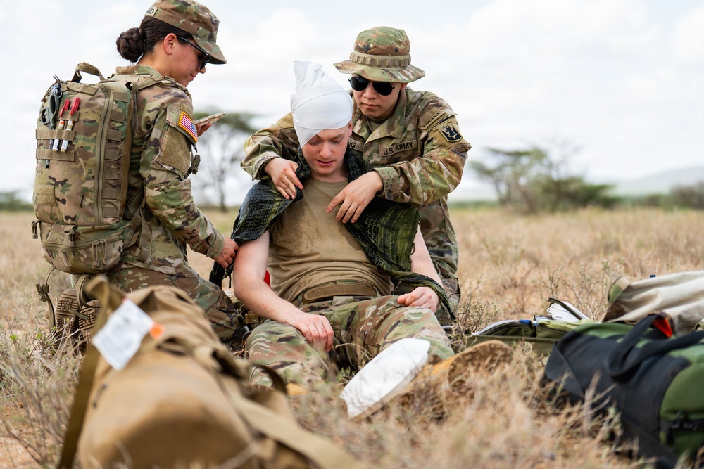 US, Kenya forces conduct combined CASEVAC training