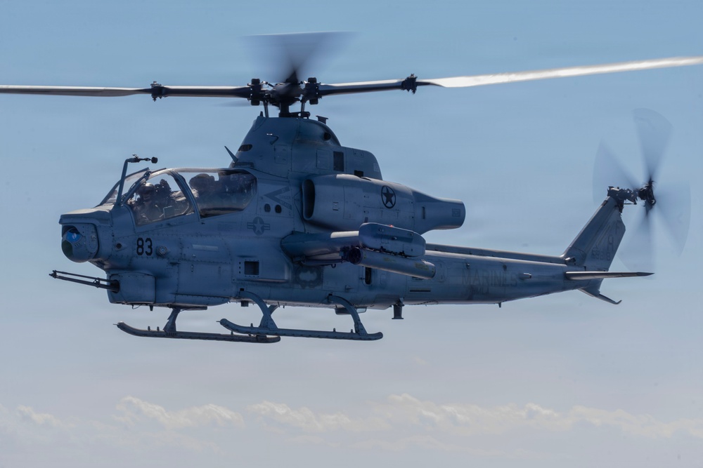 U.S. Marines with HMLA-269 conduct flight operations during MAG-29 DAO Exercise