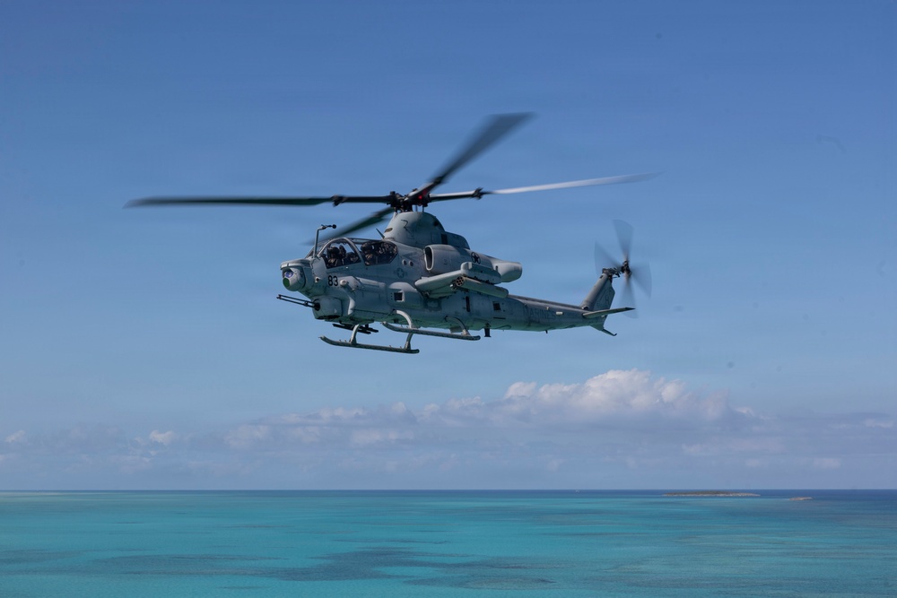 U.S. Marines with HMLA-269 conduct flight operations during MAG-29 DAO Exercise