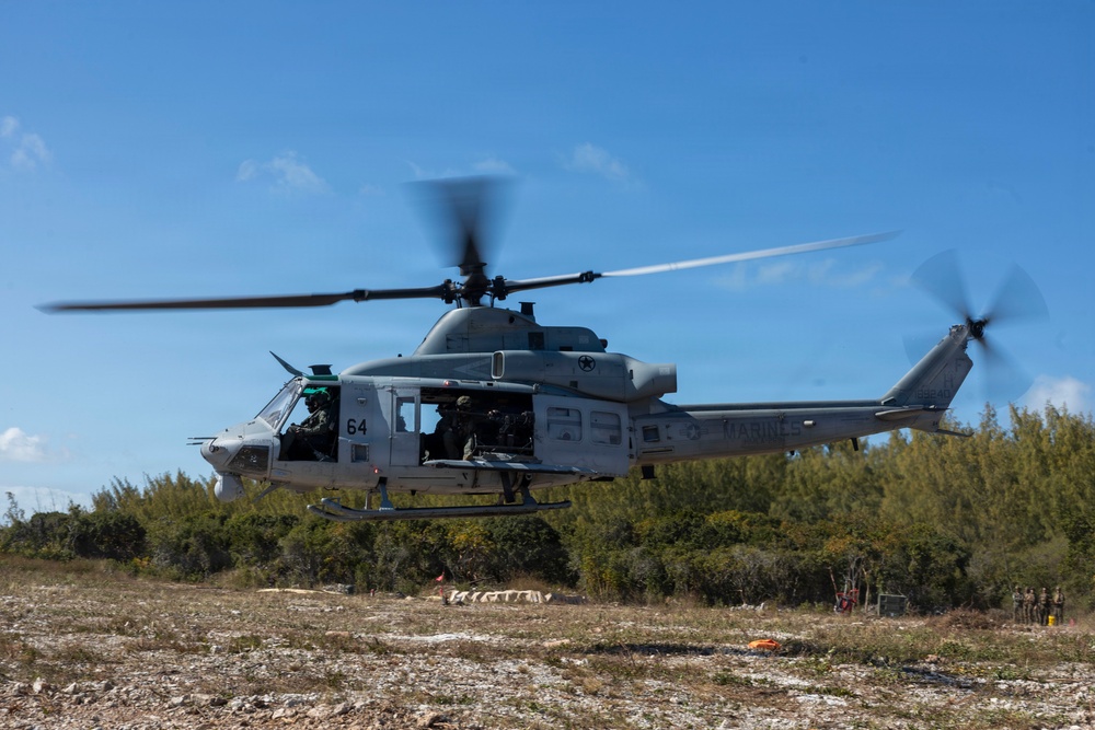 U.S. Marines with HMLA-269 conduct flight operations during MAG-29 DAO Exercise