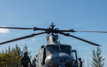 U.S. Marines with HMLA-269 conduct flight operations during MAG-29 DAO Exercise