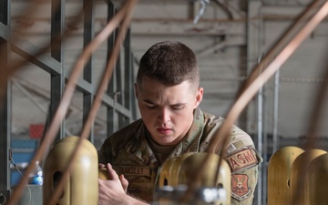 7 EMS performs first on-aircraft cold spray repair on B-1B Lancer