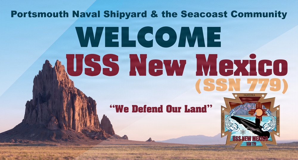 USS New Mexico Welcome