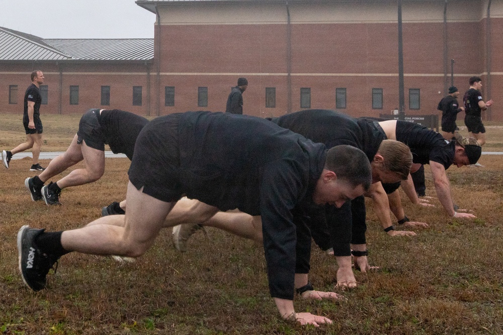 3rd Special Forces Group (Airborne) Memorial PT Event
