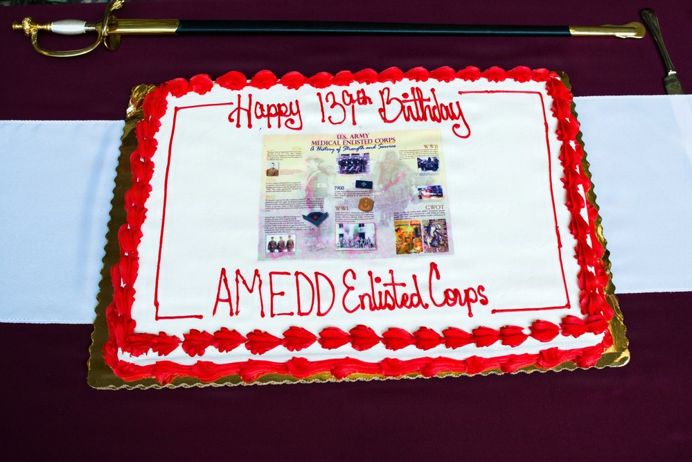 Madigan Army Medical Center commemorates 139th anniversary of the Army Medical Department (AMEDD) Enlisted Corps