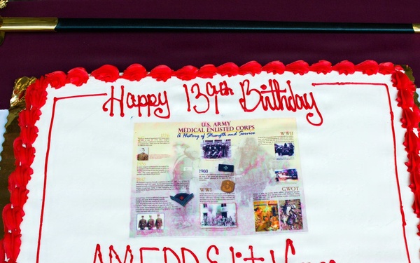 Madigan Army Medical Center commemorates 139th anniversary of the Army Medical Department (AMEDD) Enlisted Corps