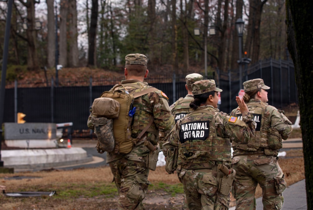 Arkansas National Guard’s Presence at the Naval Observatory