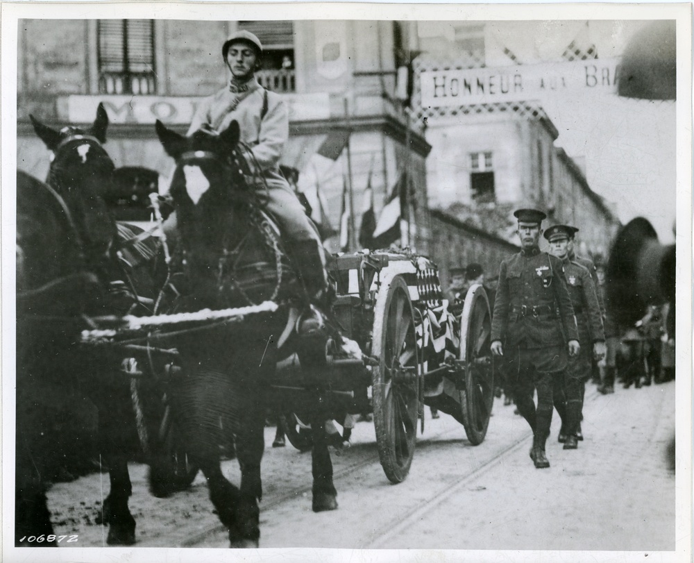 The Body of the Unknown Soldier - The Body on the Caisson