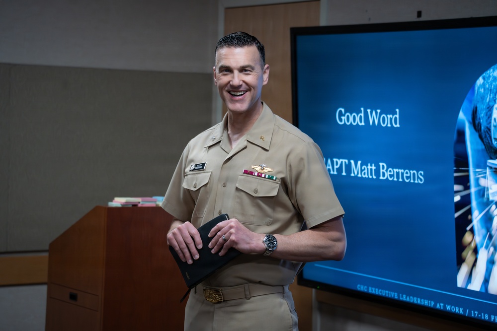 Navy Chaplains participate in Professional Naval Chaplaincy Executive Board Off-Site