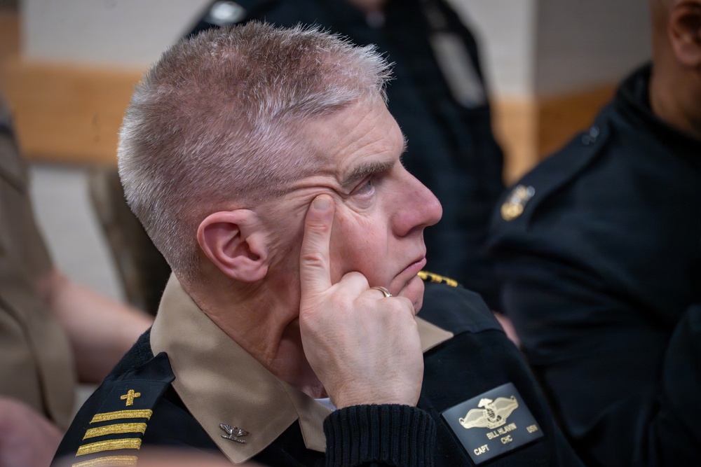 Navy Chaplains participate in Professional Naval Chaplaincy Executive Board Off-Site