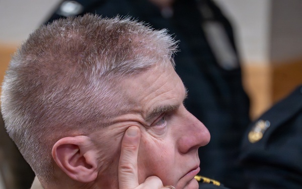 Navy Chaplains participate in Professional Naval Chaplaincy Executive Board Off-Site