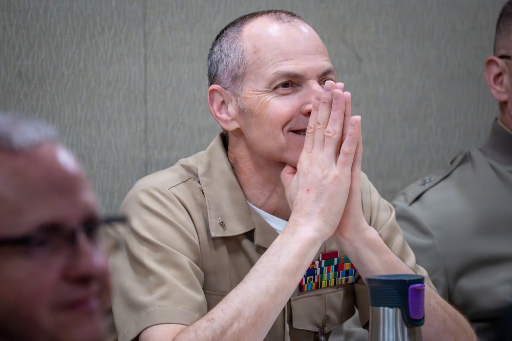 Navy Chaplains participate in Professional Naval Chaplaincy Executive Board Off-Site