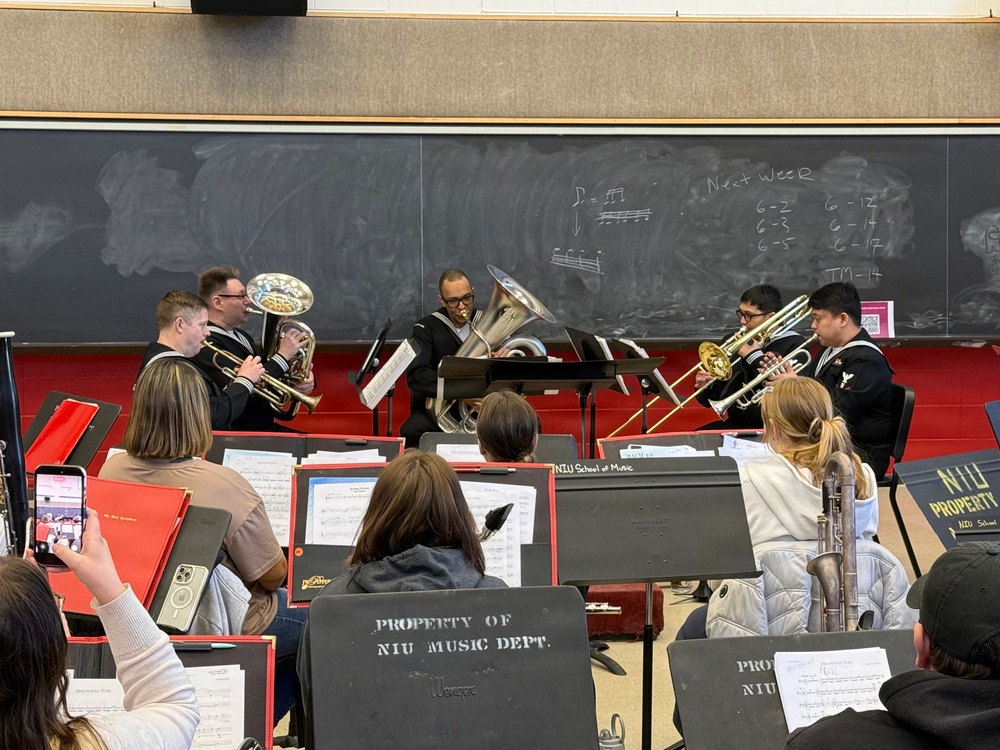 NBGL visits NIU for Performance and Educational Outreach