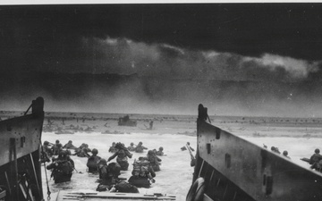 Photograph of the Normandy Invasion